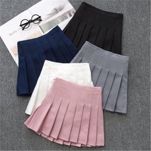 2020 Baby Toddler Children Clothing School Girls Skirt Bottoming Princess Pleated Skirts Kids Short SKirt Summer Child Clothes