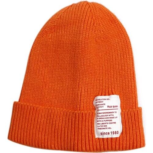 Winter Woolen Crochet Cap Baby Candy Color Hat Newborn Ear Warmer Knitting Soft Beanies Girls Boy Big Cloth Standard Hats New