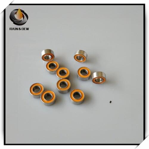 10Pcs 3x6x2.5 SMR63 2RS CB ABEC7 3x6x2.5 Stainless steel hybrid ceramic ball bearing Fishing vessel bearing
