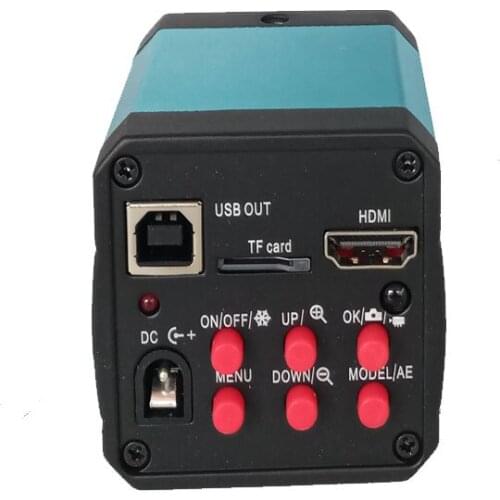 14MP 3 in 1 HDMI HD USB Digital Industrial Video TF Card Recorder Microscope Camera Set With IR Remote Control