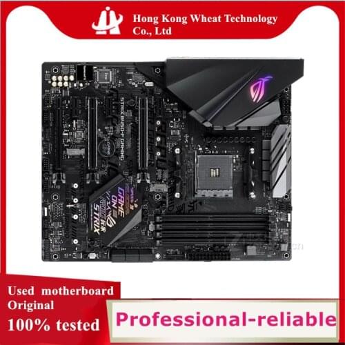 For ASUS ROG STRIX B450-F GAMING Motherboard Socket AM4 DDR4 For AMD B450M B450 Original Desktop Mainboard Used Mainboard