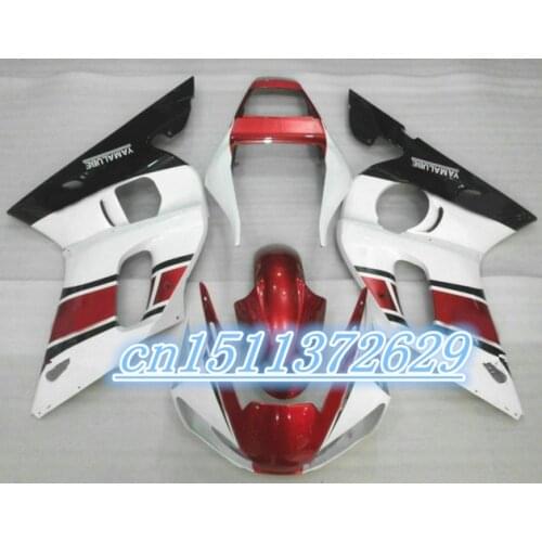 Dor-hot sales motorcycle parts for YZF R6 fairing 1998 1999 2000 2001 2002 YZF R6 fairings 1998-2002 kits red black white D