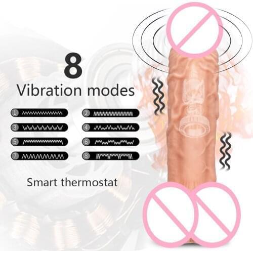 Thrusting Dildo Vibrator Automatic G Spot with Suction Cup Sex Toy for Women Adult Hand-Free Sex Toys for Adult Vagina Orgasm