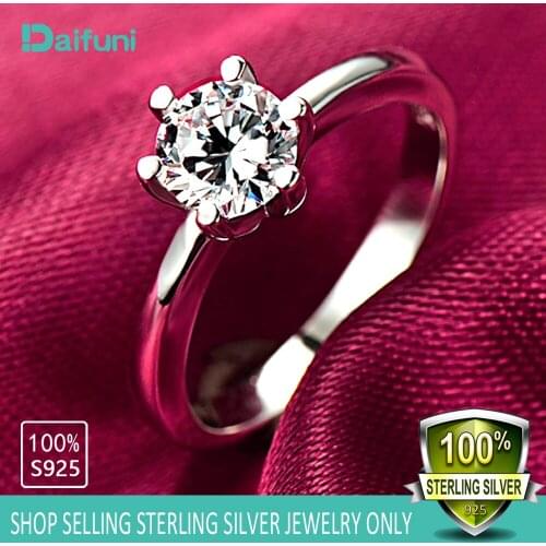 GinaDaifuni Rings With Cubic Zirkonia For Women