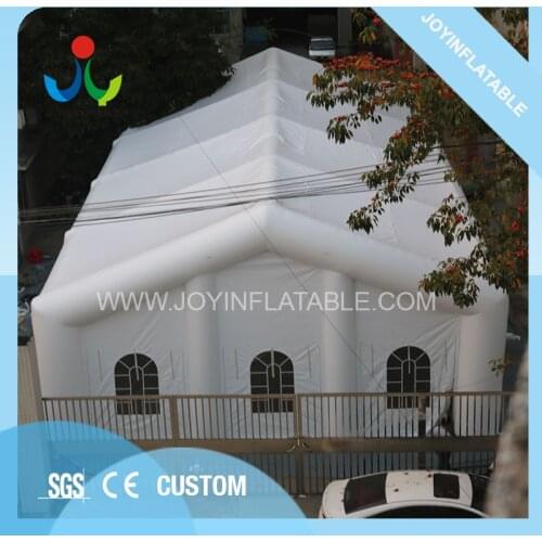 Customized Waterproof Large White Party Event PVC Inflatable Tent With LED Light
