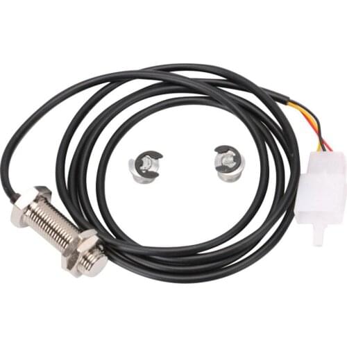 Motorcycle Speedometer Replacement Kit Durable Digital Odometer Sensor Cable Universal for Motorcycle ATV