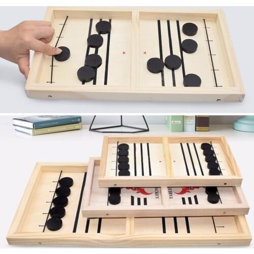 Foosball Winner Board Game Bounce Chess Eject Chess Parent-Child Interactive Chess Bounce Chess Ruffle Ball Desktop Hockey Toy