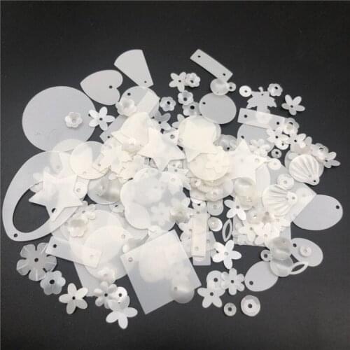 30g Crystal Transparent Color Series Loose Sequins Paillettes For Sewing ,Shoes,Hat,Kids DIY,Crafts Accessories Wholesale