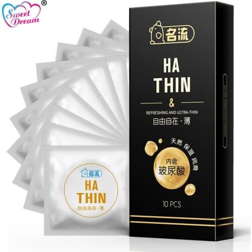 Personage Sex Condoms 10 Pcs/Lot Refreshing and Ultra-thin Condoms for Men Lubricated Contraception Sex Toy Sex Products LF-022