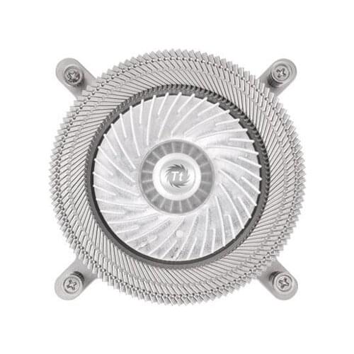 For Tt Computer Desktop CPU Radiator Engine 27mm Aluminium Alloy PWM fan ultra-thin ultra-quiet 27mm Aluminum Alloy heatsink