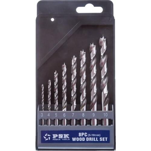 Tri-Tipped High Speed Steel Drilling Drill Woodworking Drill Twist Drill Set