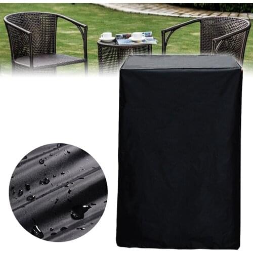 All-Purpose Furniture Protection Cover Waterproof Patio Stacking Rattan Chairs Outdoor Garden Dust Chair Cover