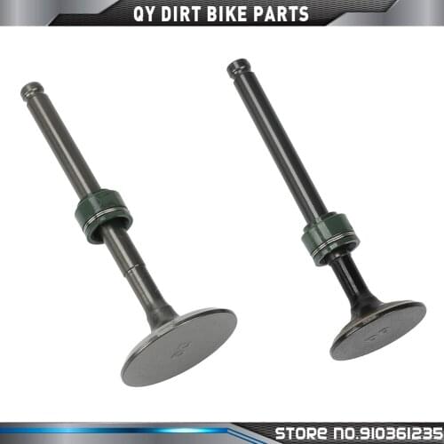 YX 150 160 Intake exhaust valves with Oil Seal kit For YX YinXiang 150cc 160cc Engine BSE KAYO SSR Dirt Pit Bike