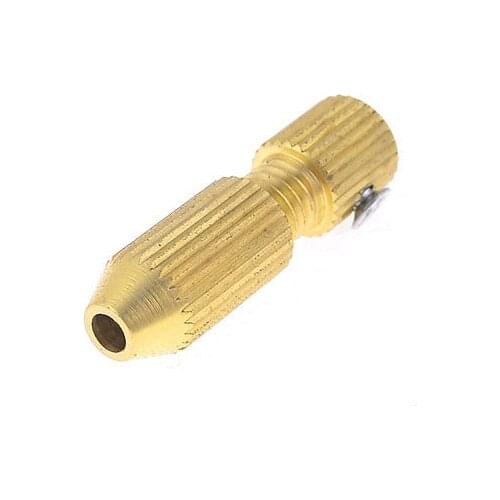 Gold Tone Brass 3mm Motor Shaft 2 0mm 2 5mm Mini Electric Drill Chuck