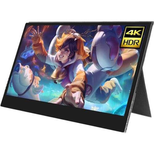 17.3 inch Office Portable monitor 1920*1080 Built-in battery FHD with Type-C HDMI USB for mobile PC laptop game office screen