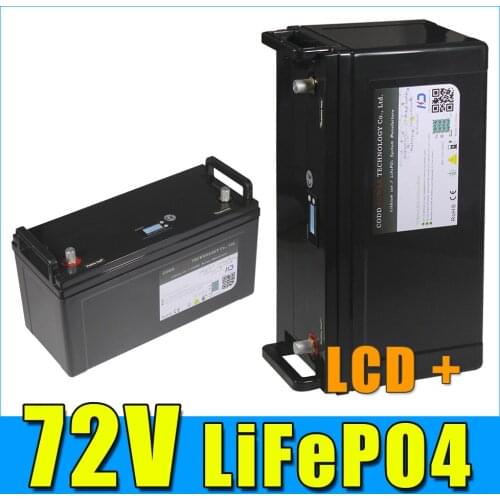 72V 40AH LiFePO4 Battery 3000W 5000W Electric Scooter motorcycle 72V LiFePO4
