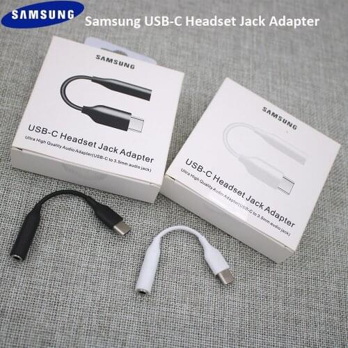 Samsung Note 10 Pro USB Type C Male To 3.5MM Earphone Audio Cable 24Bit Digital Adapter For Galaxy S20 S10 Plus S10E A90 A80 A9S