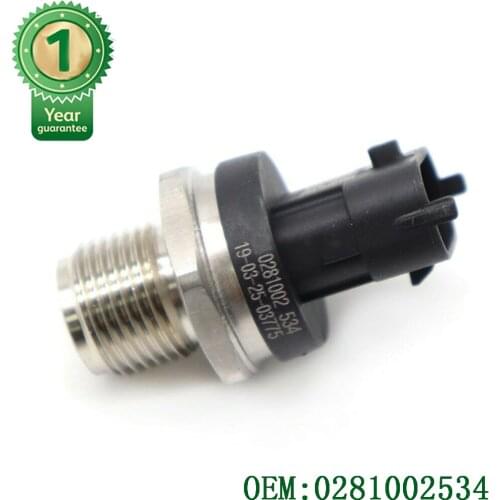 Auto Spare Parts Diesel Fuel Rail Pressure Sensor For Honda Accord Civic CR-V Edix FR-V VIII VII II III 2.2 I CTDi 0281002534