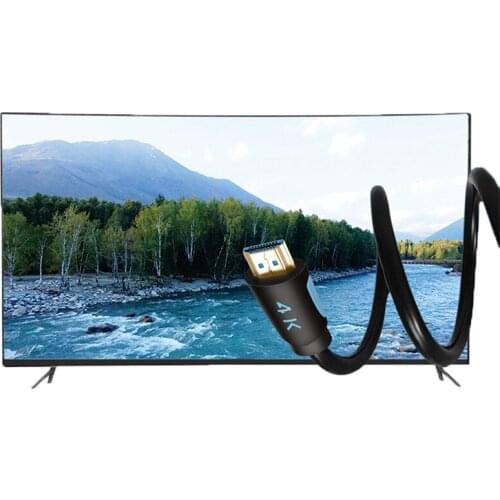 Zinc Alloy HDMI Cable Ultra HD 0.5/1/1.5/2/3 Meters HDMI Cable V2.0 2K x 4K High Speed + Ethernet HDTV