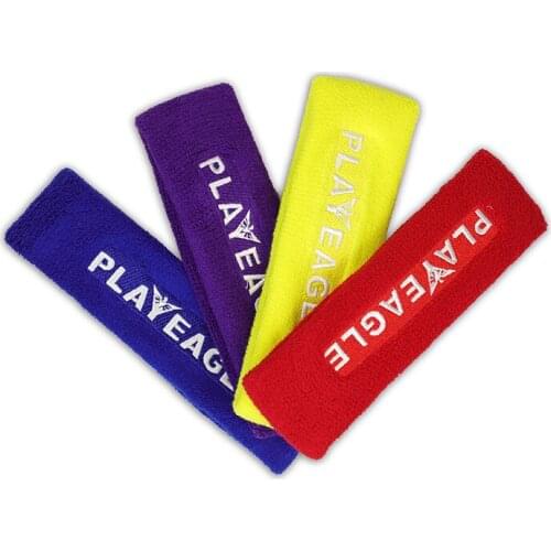 Cotton Men Women Sport Sweat Sweatband Headband Yoga/Gym Stretch Hair Head Band Adjustable Wiping Sweat Towel