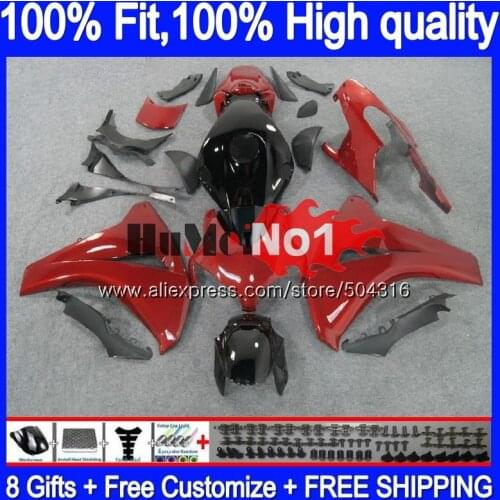 OEM Injection For HONDA CBR1000 CBR 1000 RR CC Grey Red 48MC.97 CBR 1000RR 2008 2009 2010 2011 CBR1000RR 08 09 10 11 Fairing