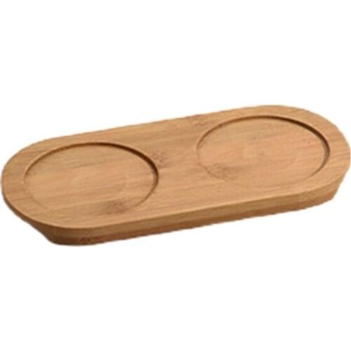 S/M/L Ceramic Seasoning Box Wooden Bamboo Tray,Creative Nordic Kitchen Seasoning Jar Storage Tools