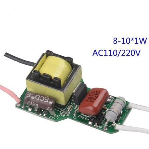 Silicon controlled Dimming Power for LED ceiling lighting 8-10*1w power driver x10