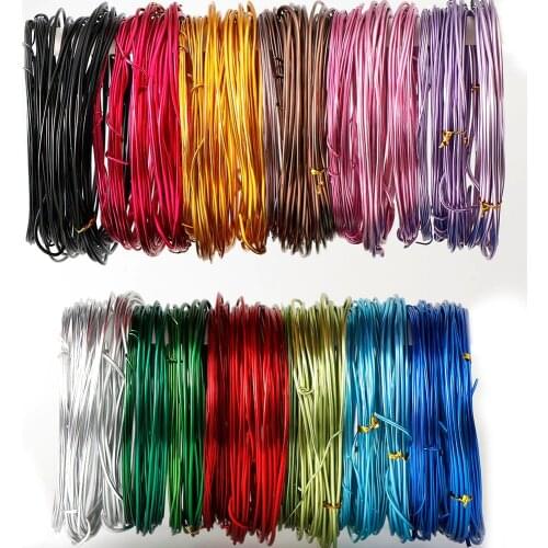 4Size 18meter/lot Round Aluminum Wire Jewelry Findings For Jewelry Making DIY Aluminum Craft Wire Jewelry Soft Metal Wire