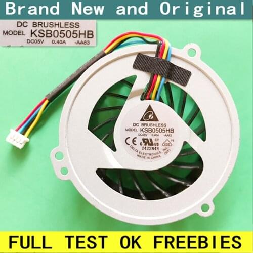 New laptop CPU cooling fan Cooler radiator Notebook for ASUS K42D K42DR K42DE A42D X42D A40D KSB0505HB-AA83 DC05V 0.40A cpu fan