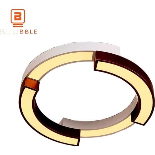 BLUBBLE Moder Originality Ceiling Lamp Superposition Meta Home Lighting Ceiling Lights AC 110-240V LED Bedroom Lampara Techo