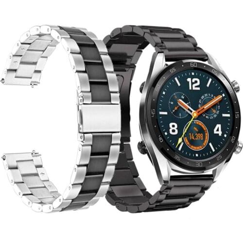 Metal Wrist Strap For Huawei Watch GT2 2 46MM 42MM Smart Watch Band Stainless Steel Replacement Bracelet Luxury For Watch GT2 GT