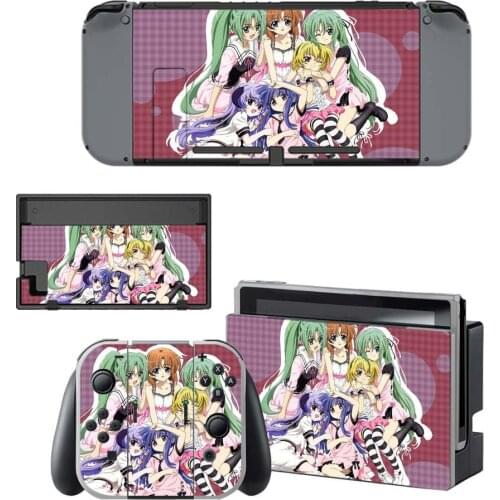 When They Cry Nintendo Switch Skin Sticker NintendoSwitch stickers skins for Nintend Switch Console and Joy-Con Controller Vinyl