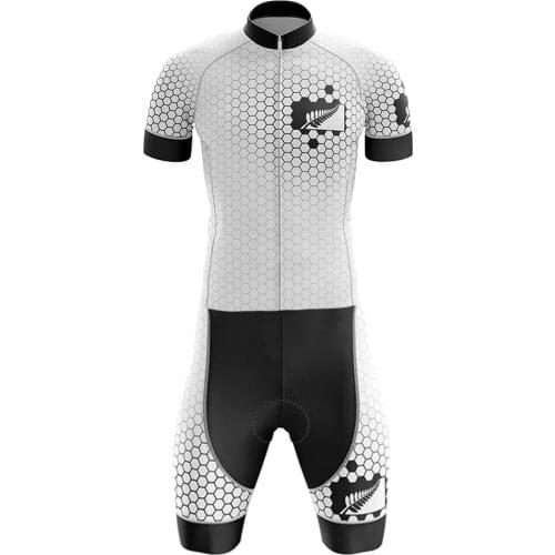 NEW ZEALAND maglia ciclismo uomo 2021 cycling skinsuit quick dry body suit breathable bicycle jumpsuit 20D gel triathlon suit