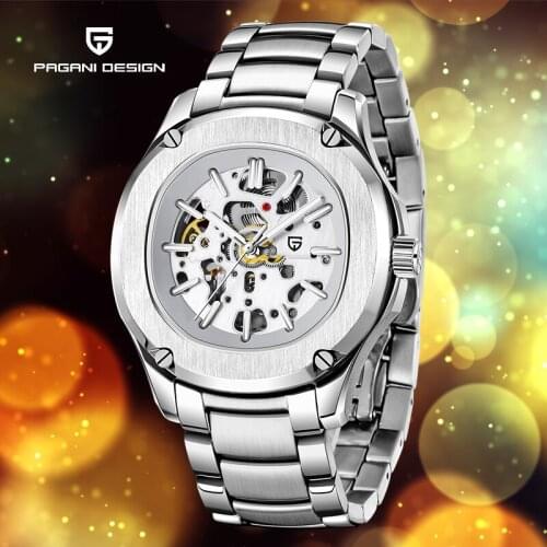 New Watch For Men PAGANI DESIGN Luxury Business Stainless Steel Strap Watch Men Simple Luminous Hands Clock relogio masculino
