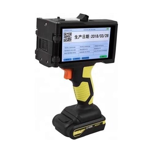 Portable inkjet printer egg code printing machine , bottle date printing machine