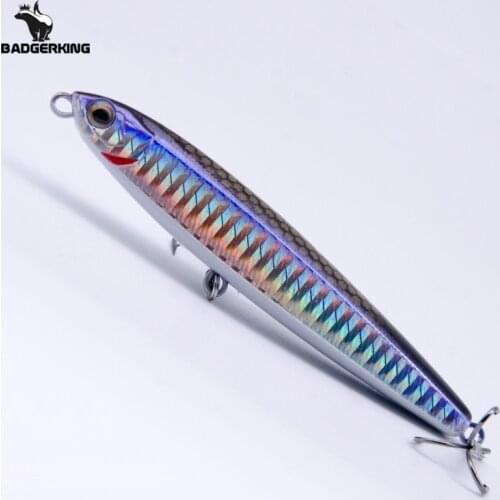 Jigging fishing lure sinking minnow pencil wobblers hard bait 10g 14g 18g 24g wobbler for jigging fishing