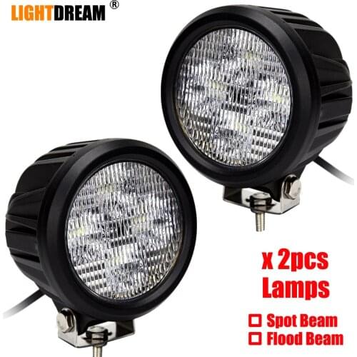 4.7" Inch Round 40W Led Work Lights Replace John Deere Tractor RE19079, AR85260, RE12718 Car 4x4 Off-road Lights x2pcs