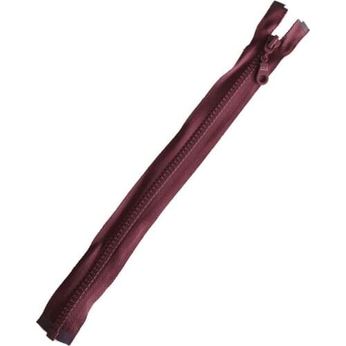 Bone Teeth Zipper Dark Burgundy FR10
