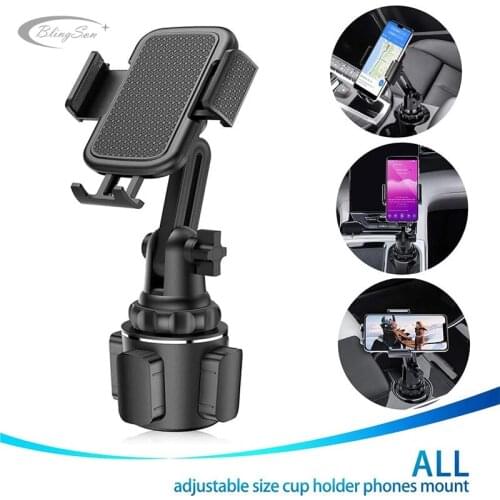 Universal Car Cup Mount Phone Holder Mobile Phone Holder CellPhone Stand Support For iPhone For Samsung For Xiaomi Holder Stand