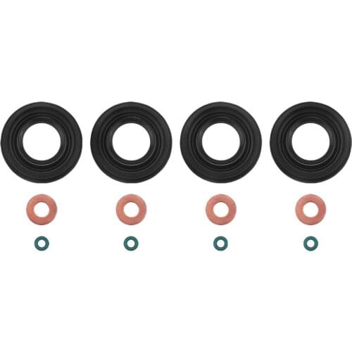 Fuel Injector Seal Washer O-Ring Kit Replacement for Ford Transit MK7 2.2 2.4 3.2