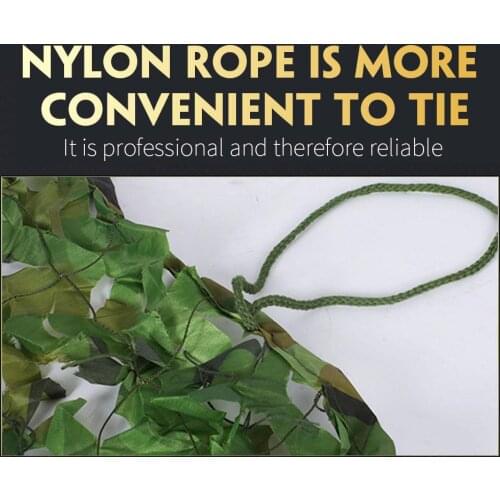2m*3.0m with Net Rope Woodland Forest Net Hunting Accessories Camouflage Jungle Cover Green Net Hunting