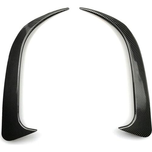 For Benz Cla W117 Cla45 Amg Carbon Fiber Look Rear Bumper Spoiler Air Vent Cover 2013-2018 2Pcs