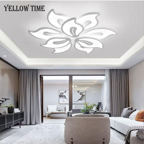 Acrylic Lustre Modern LED Chandelier Lights For Living room Bedroom Kitchen Dining room Home Fixtures App Remote Control Light