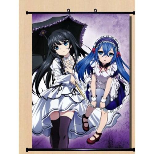 Coscase Japanese Anime STRIKE THE BLOOD Himeragi Yukina Cyber Empress Home Decor Wall Scroll Poster Decorative Picture