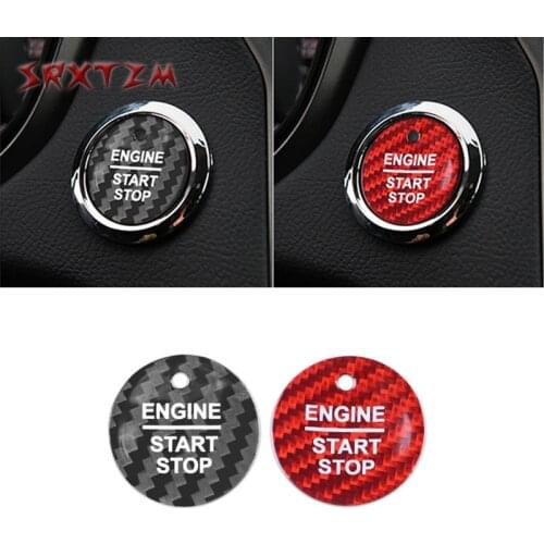 For Ford Everest Mondeo Ecoboost Escort F150 Explorer Focus Edge Car Start Stop Engine Push Switch Buttons Trim Keyless Cover