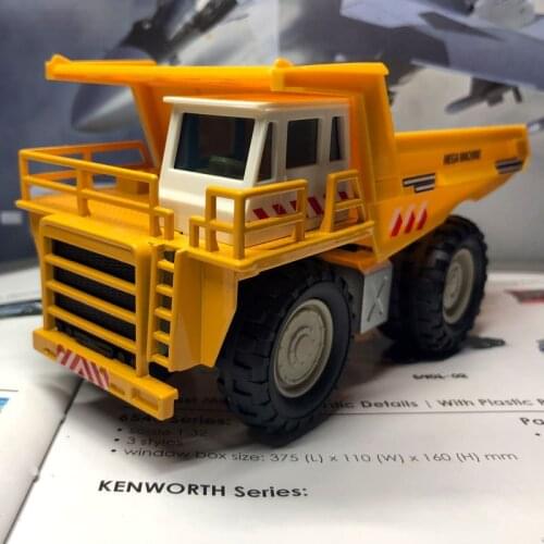 Car model 1:60 heavy mining engineering truck dump truck alloy simulation car model childrens toy box W86