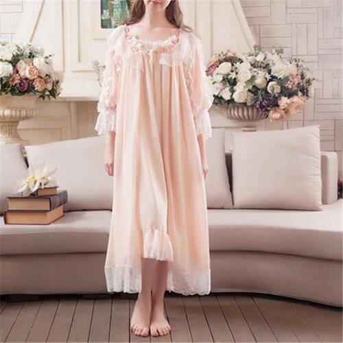 New Arrivals Lace Nightgown Robes Set Bathrobe Sets Sexy Nightdress Bridesmaid Robes Set Peignoir Wedding Robe Sets #H883