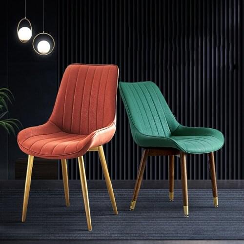 Dining Chairs Light Luxury Backrest Chair Makeup Desk Restaurant Solid Wood Dining Chair 의자 кресло для отдыха Silla Chaise