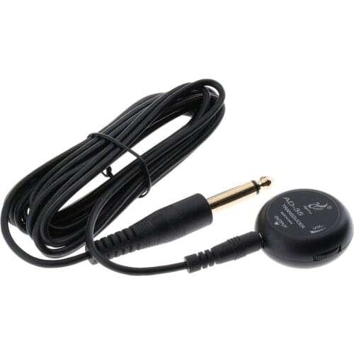 Piezo Transducer Pickup Amplifier For Acoustic Folk Guitar Ukulele, Music Performance - 35mm Diameter