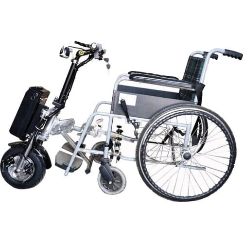 Stable Electric Handcycle Folding Wheelchair Hand Wheelchair 48v 500w WheelChair Electric Conversion Kits